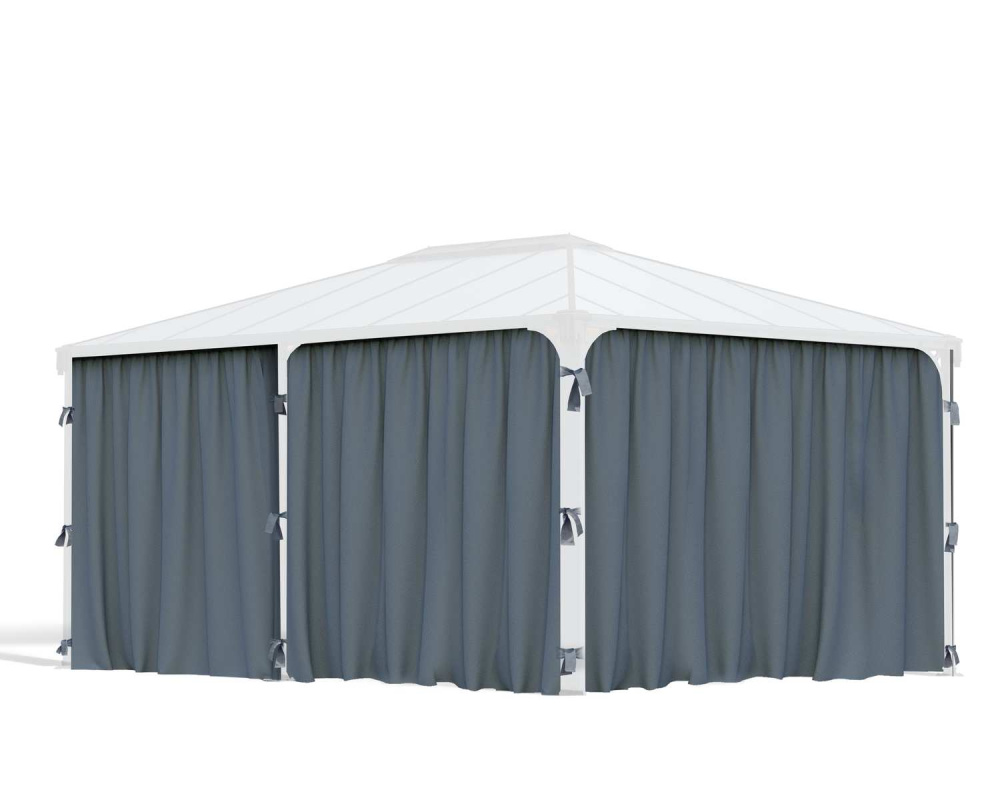 Canopia By Palram Gazebo 4K/5K Curtain Set 7