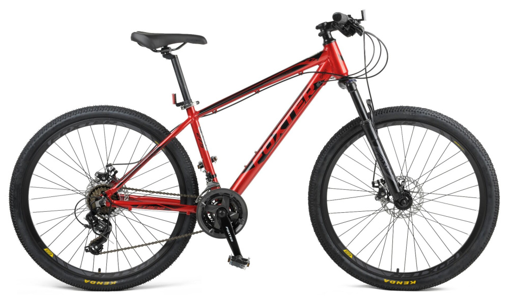 Kjop Foxter mtb sykkel 26 24 gir gray red fra e serv Kjop av oss pa nett