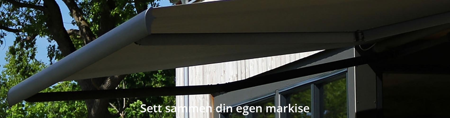Se vrt store utvalg i markiser og solskjerming